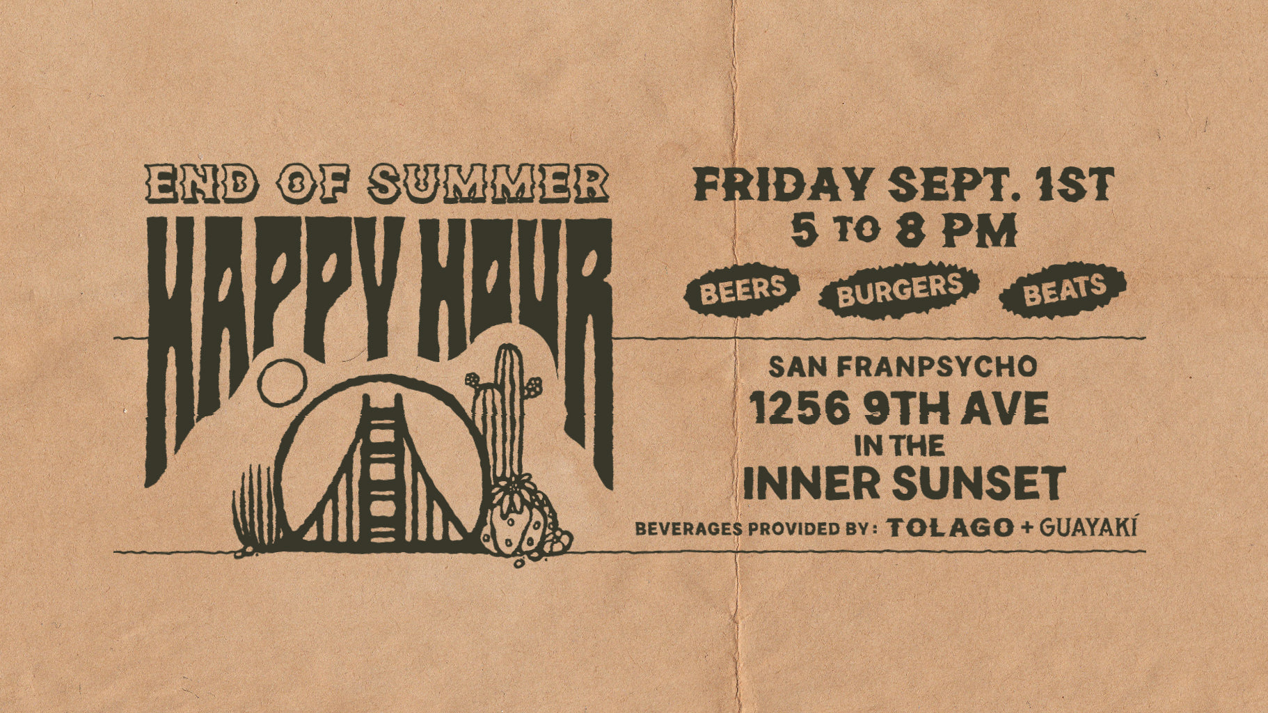 End of Summer Happy Hour