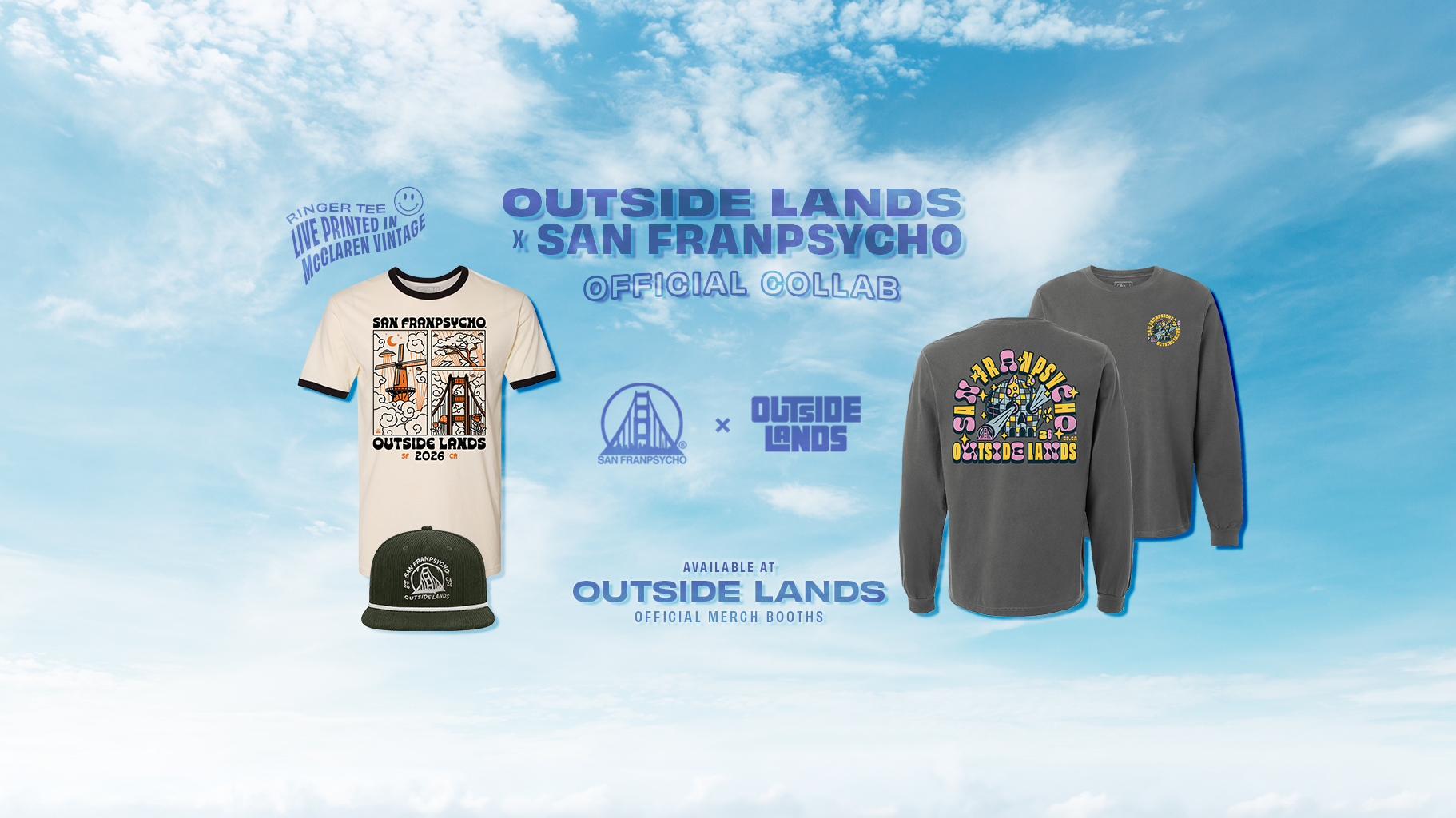 Outside Lands 2026 Official Merch Has Arrived