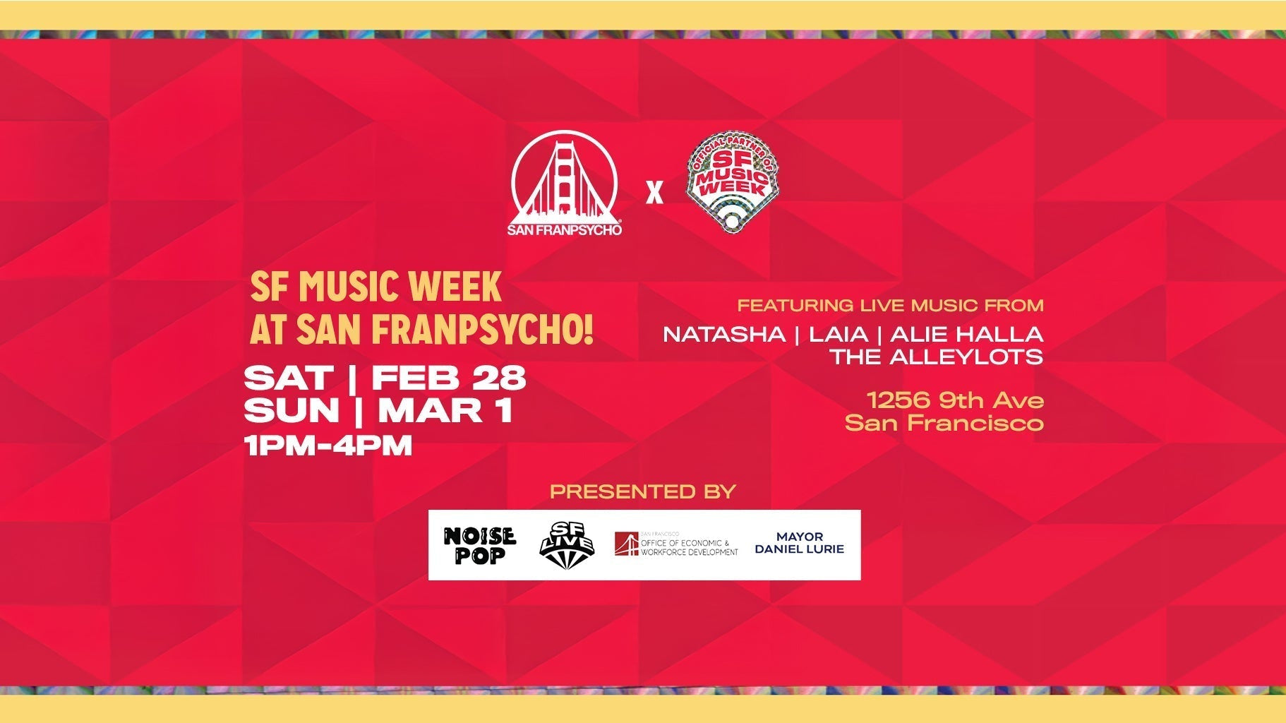 SF Music Week 2026 at San Franpsycho!