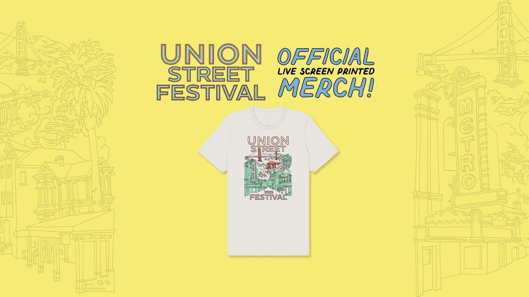 Union Street Festival Official Merch Partners
