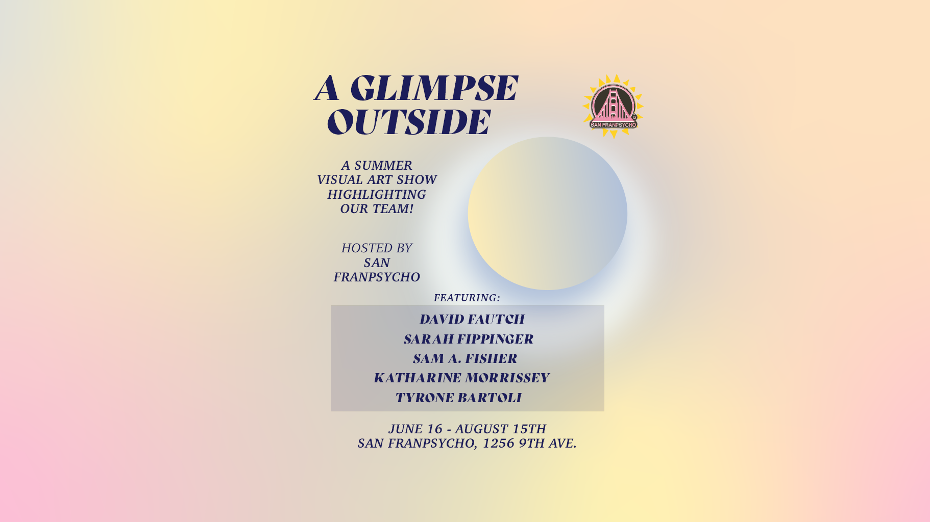 SFP Art Show + Summer Solstice Art Walk