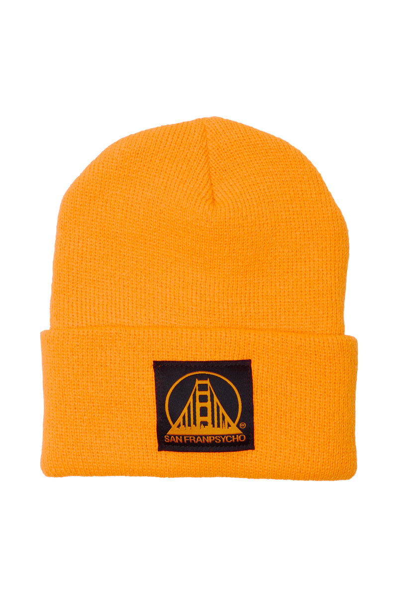 Orange Kids Beanie w/ Black/Orange Logo