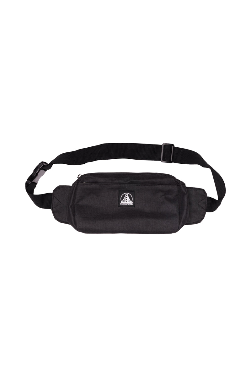 The Sling Bag features an adjustable strap, front zippered pocket, and a small white logo on the front—ideal for those who prefer the convenience of a sling bag.