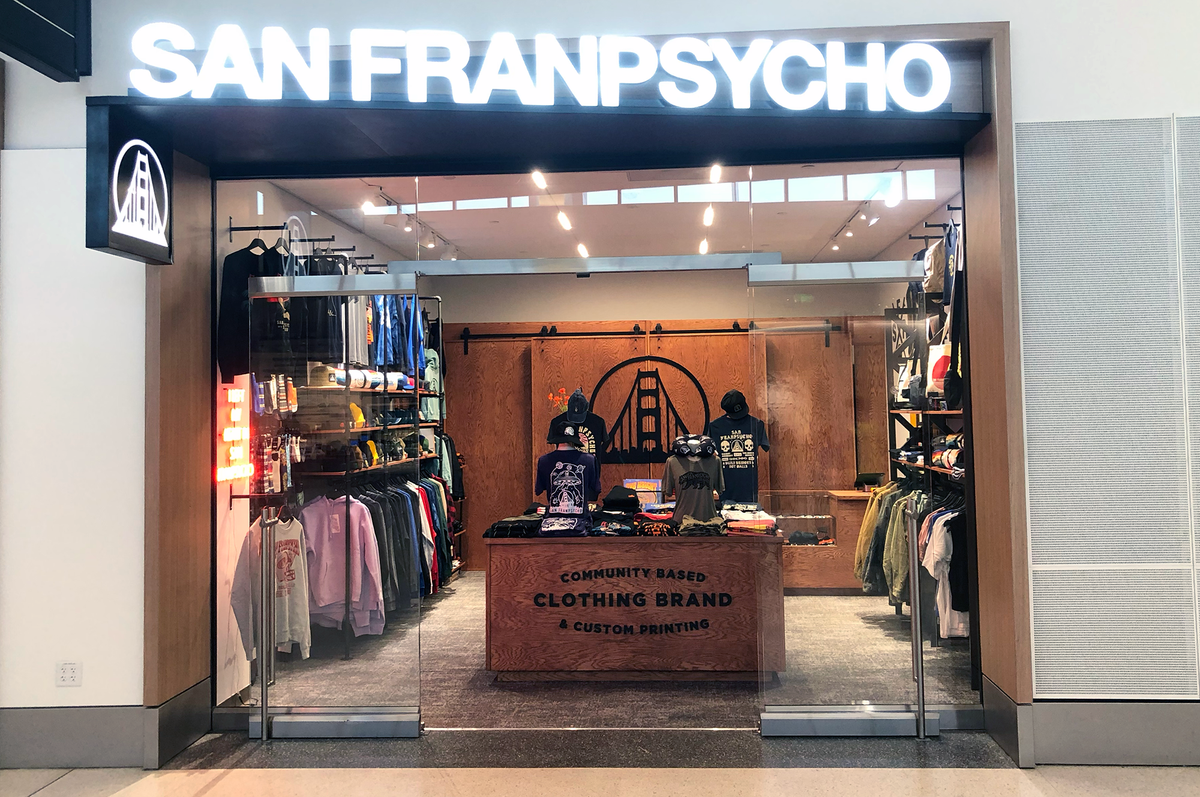 San Franpsycho SFO Interior Store