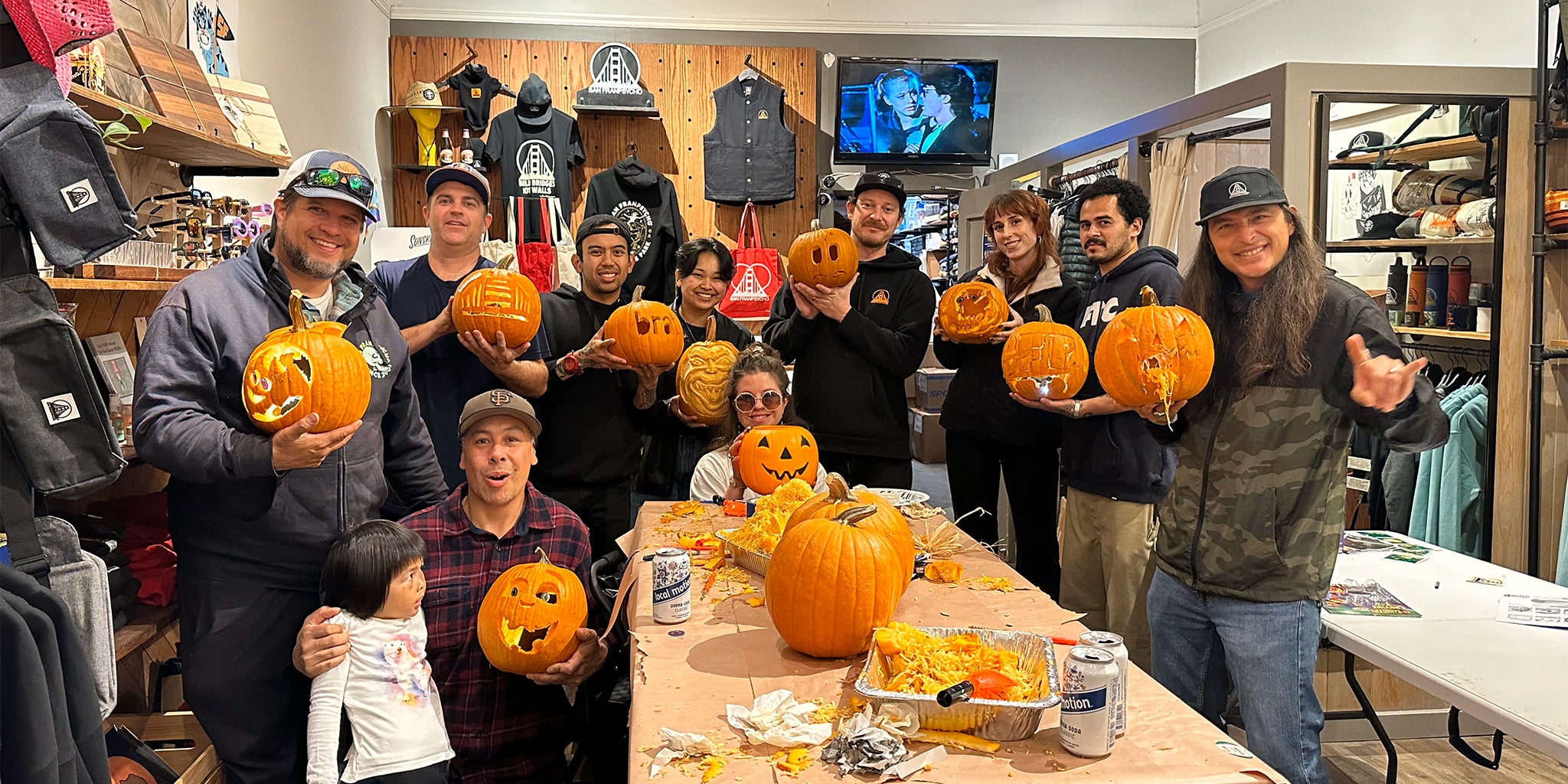 Team Pumpkin Carving Night