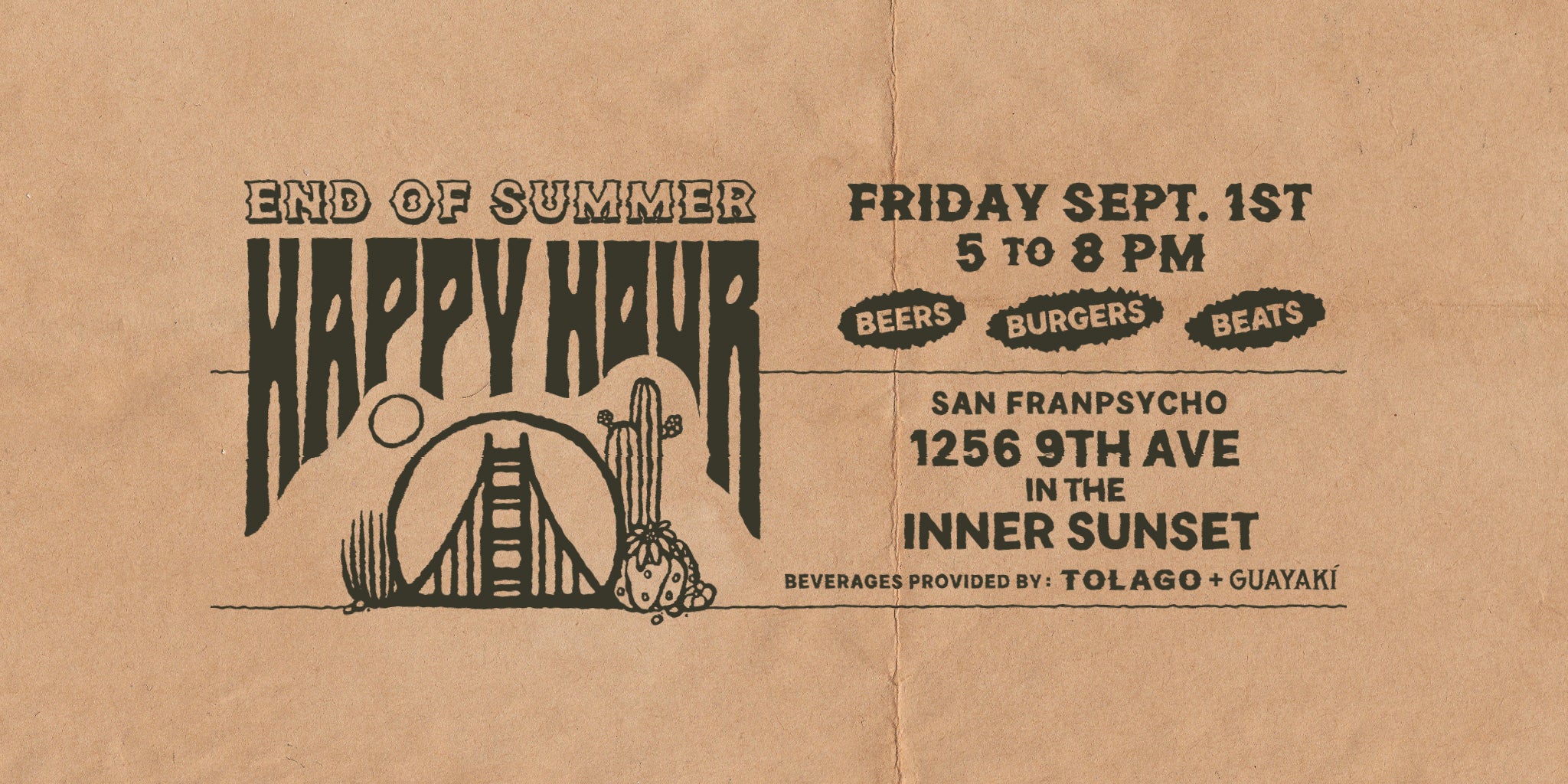 End of Summer Happy Hour