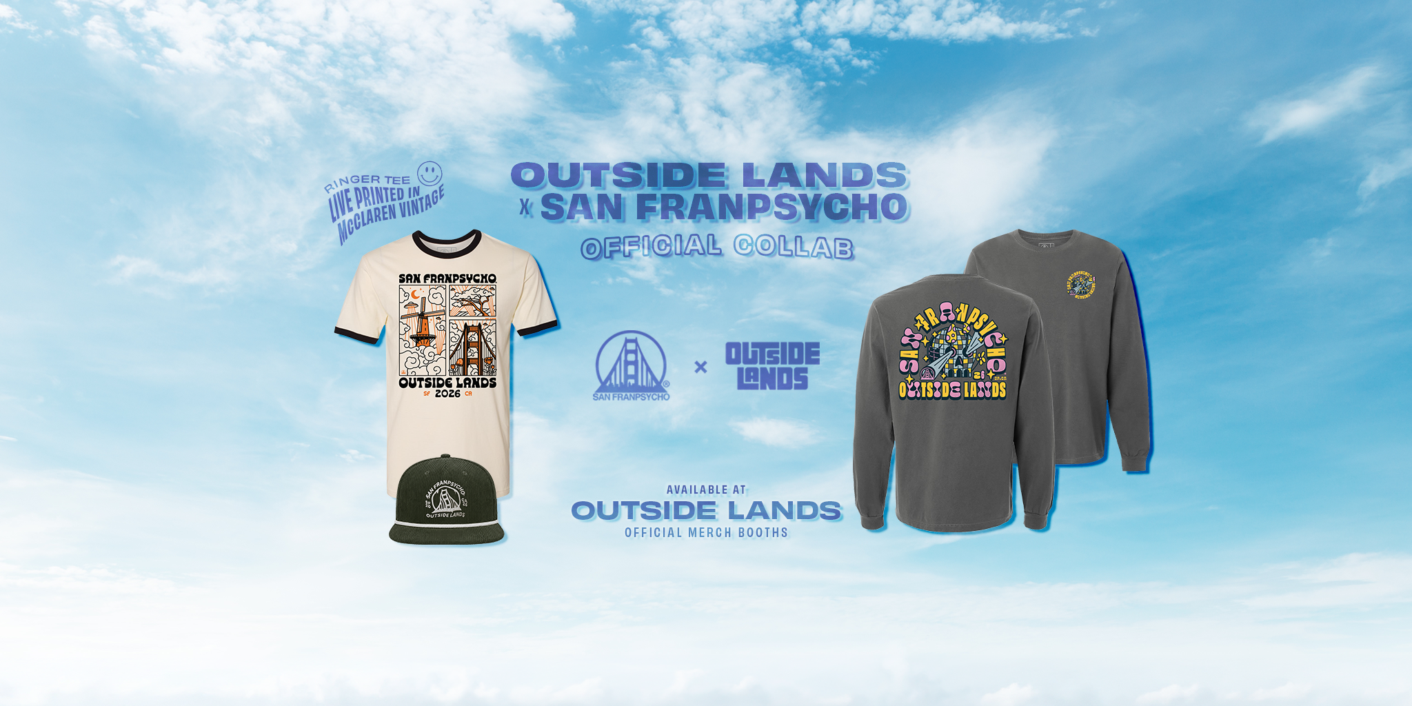 Outside Lands 2026 Official Merch Has Arrived