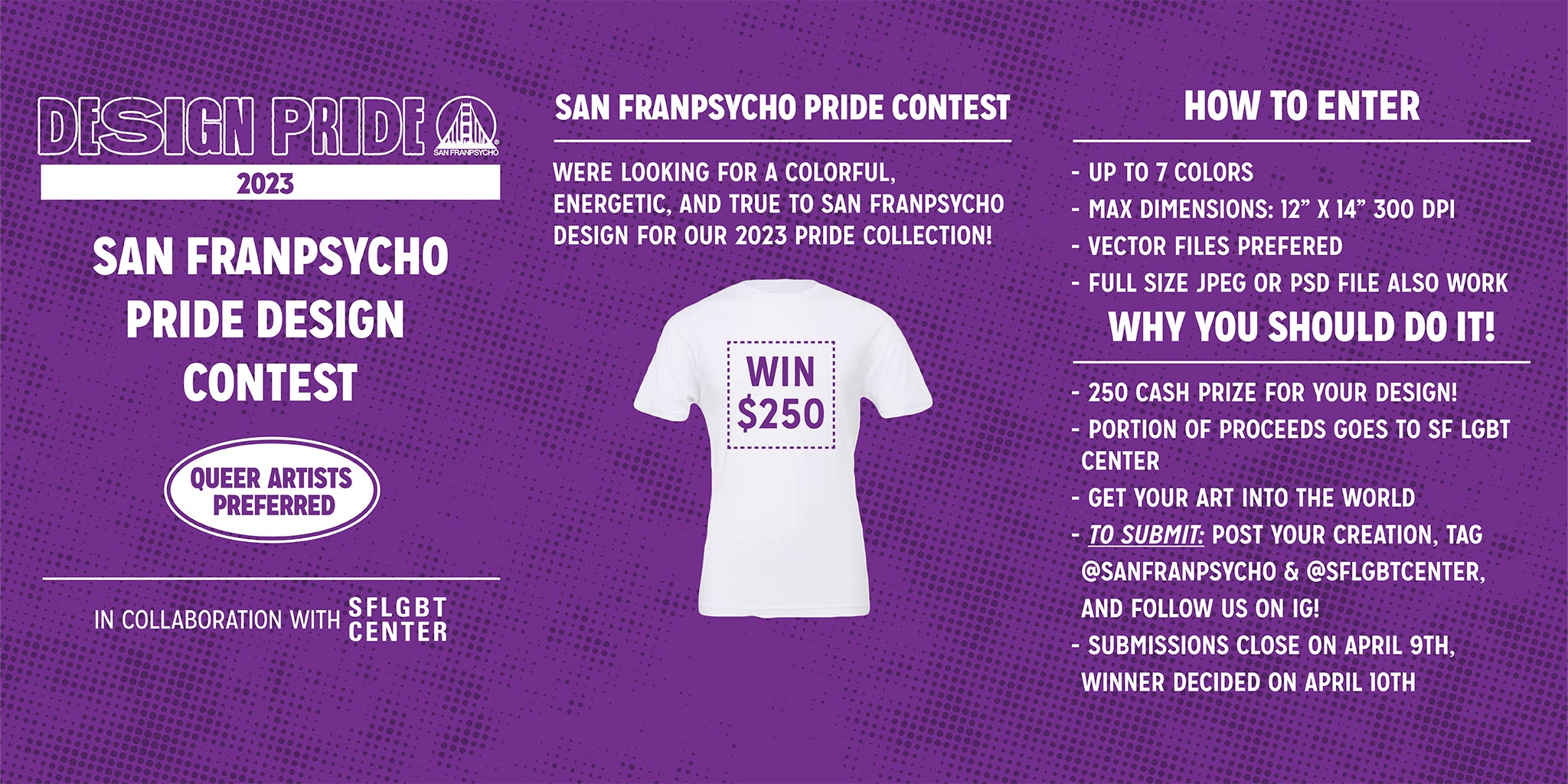 SFP x SF LGBT Center Pride Design Contest