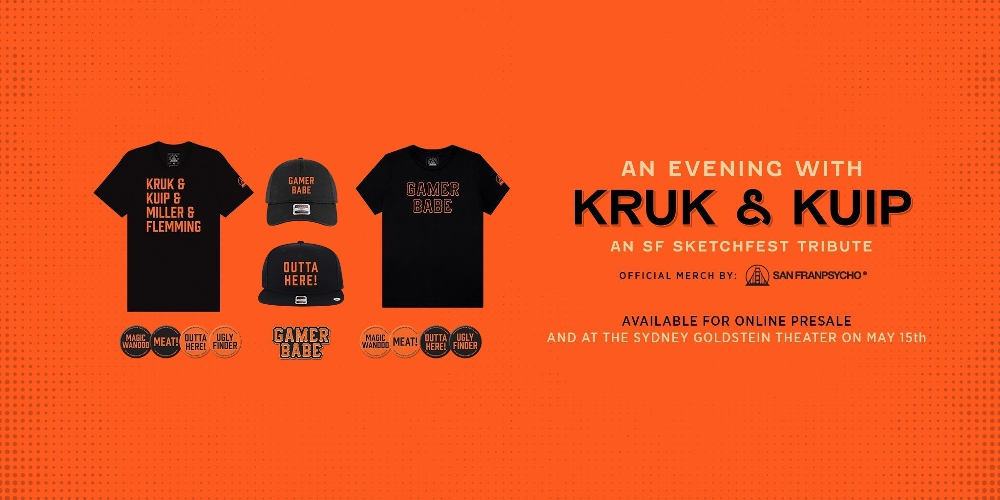 Join us for an evening with Kruk & Kuip!