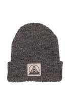 Meet the softest beanie youll ever wear—our Zebra Lumberjack Beanie with a natural and black logo. This gray knit masterpiece featuring a front logo patch is crafted from 100% acrylic for ultimate comfort and style.
